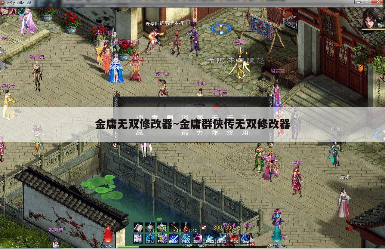金庸无双修改器~金庸群侠传无双修改器