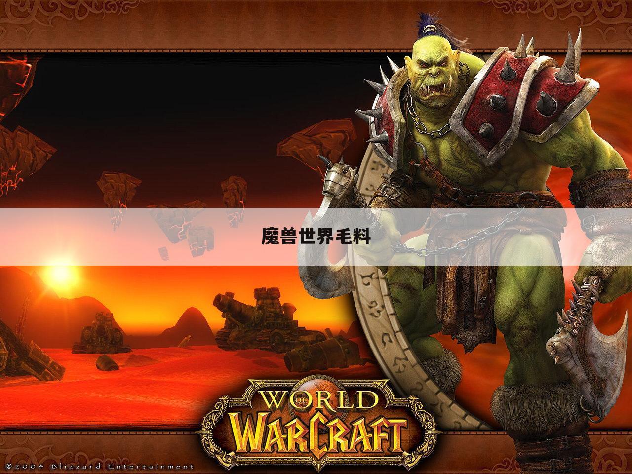 魔兽世界毛料